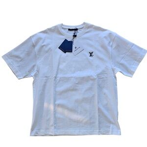 Louis Vuitton White Short Sleeve Tee